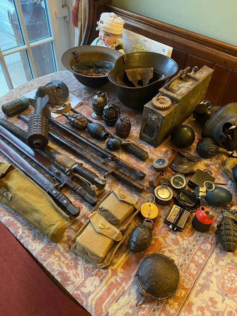 Millitary items wanted for cash 