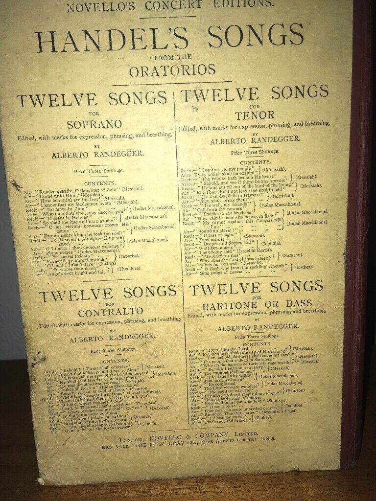 The Kingdom. An Oratorio. Edward Elgar Undated. Novello & Co.