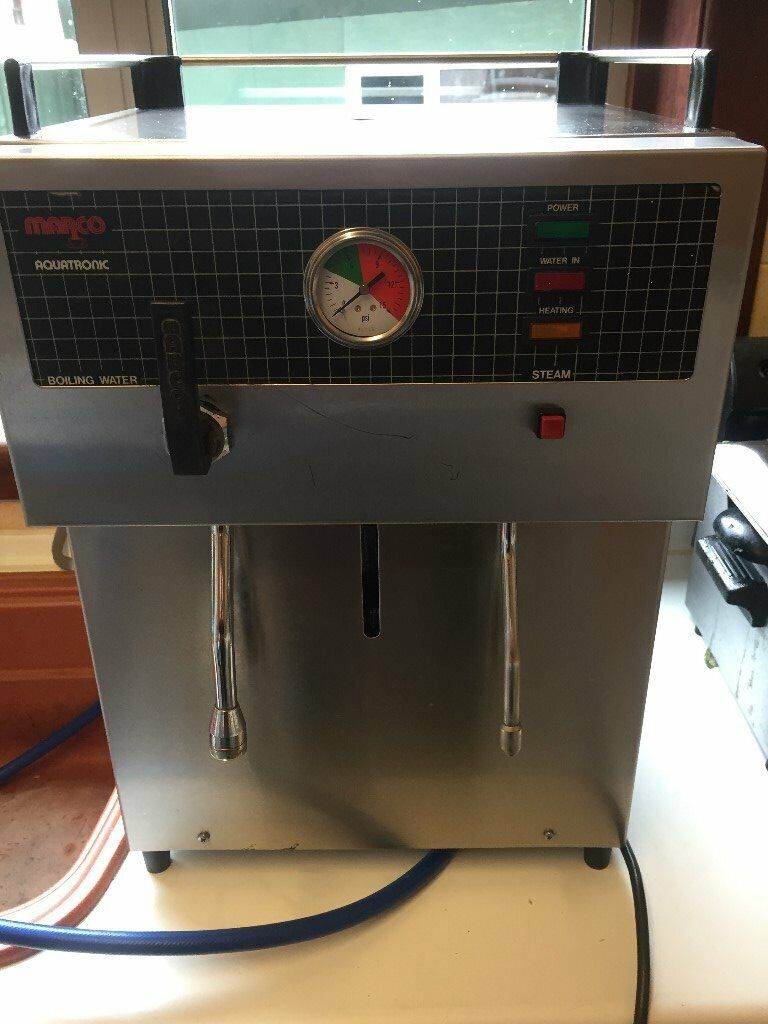 Auto-fill water boiler.  Marco Mini 1 auto-fill pressure boiler, Water and Steam.