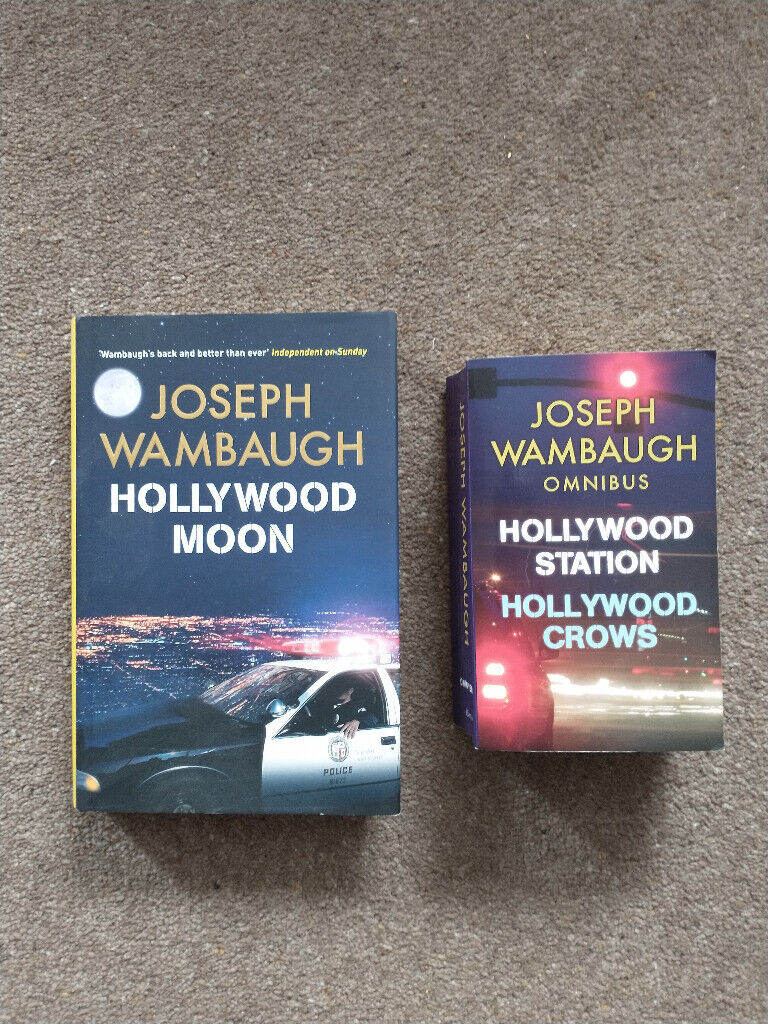CRIME FICTION, JOSEPH WAMBURGH - 1 HARDBACK, 1 PAPERBACK. Sold separately.