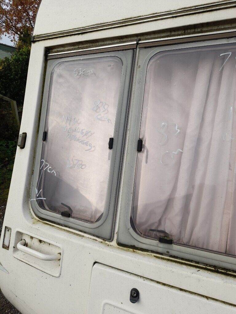 1994 Bailey caravan front offside window 