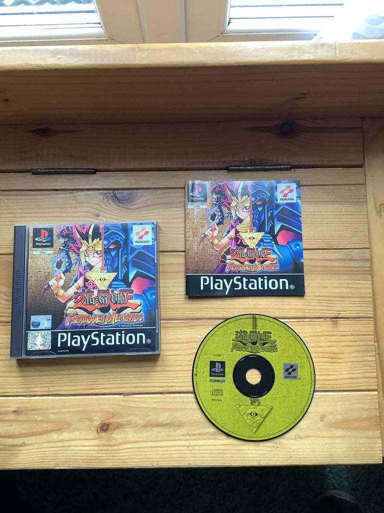 PlayStation one game Yu-go-oh forbidden memories 