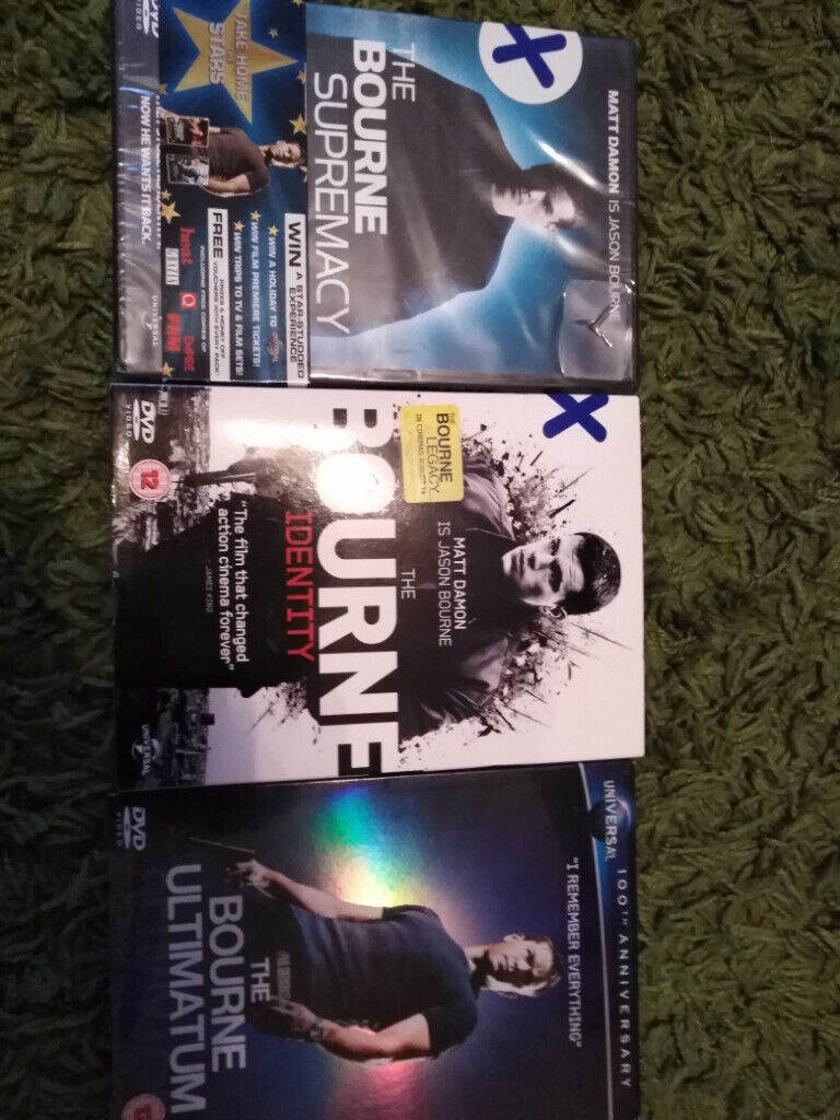 brand new bourne trilogy