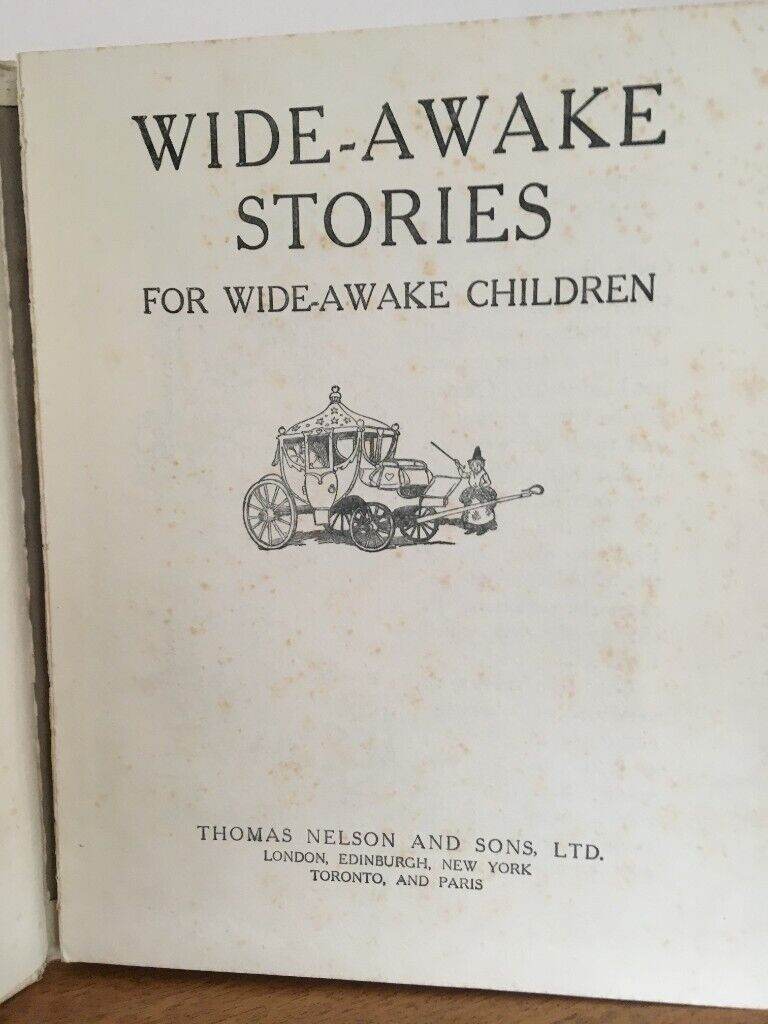 Wide -awake Stories For Wide Awake Children (1932)