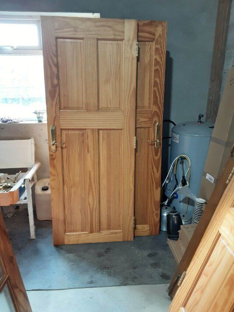 Wooden panel doors 