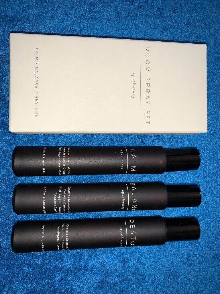 New M&S Apothecary Room Spray Set IP1