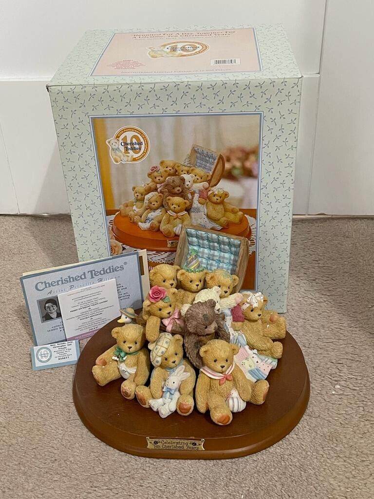 Cherished Teddy 10th Anniversary Piece