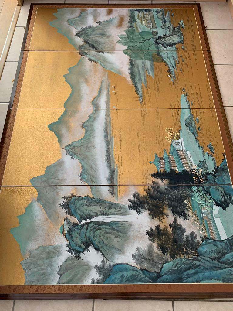 JAPANESE SCREEN BOUGHT IN HARRODS RRP - £1200 WHEN NEW