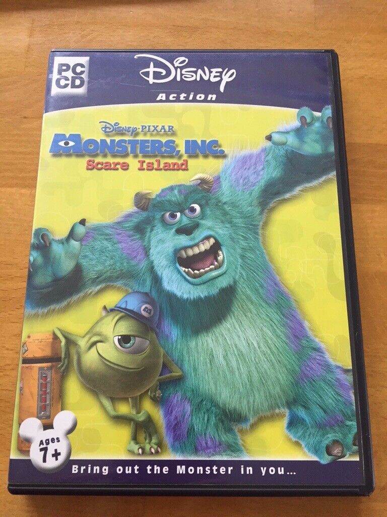 Disney Monsters Inc Scare Island - PC CD-ROM Win 98/xp