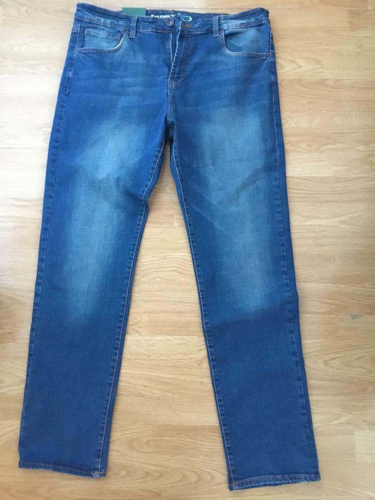 Mens red herring jeans
