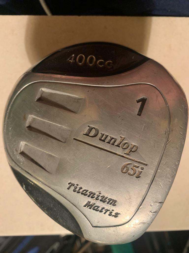 Dunlop 65i Driver 400cc Titanium Matrix 