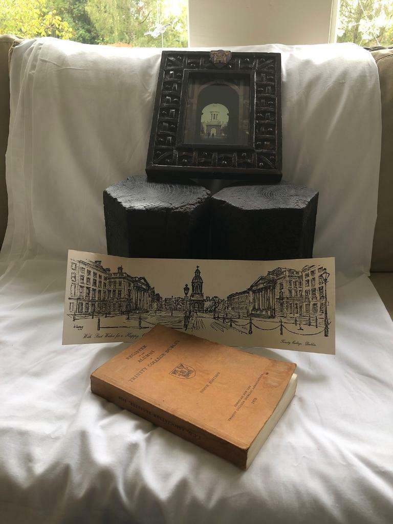 1870 Cobbles from Trinity College Dublin(1592) trodden by Stoker, Wilde, Beckett et Al