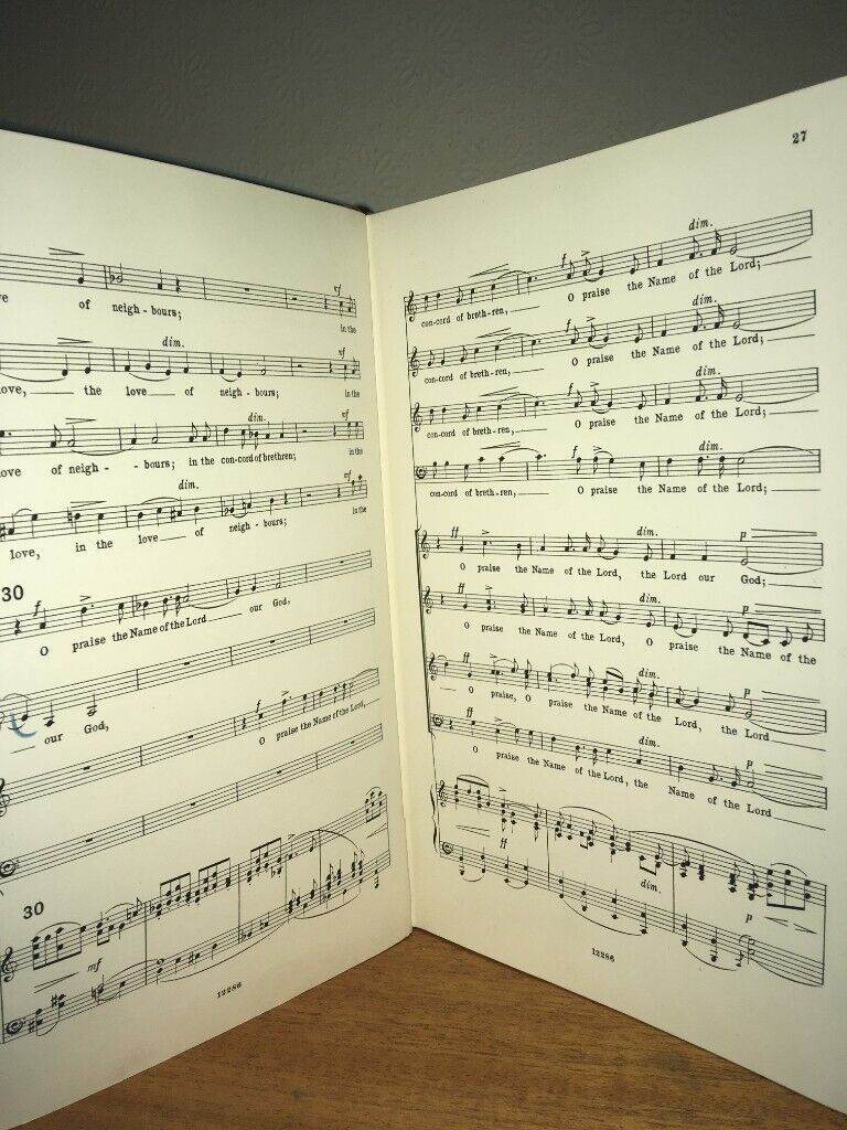 The Kingdom. An Oratorio. Edward Elgar Undated. Novello & Co.