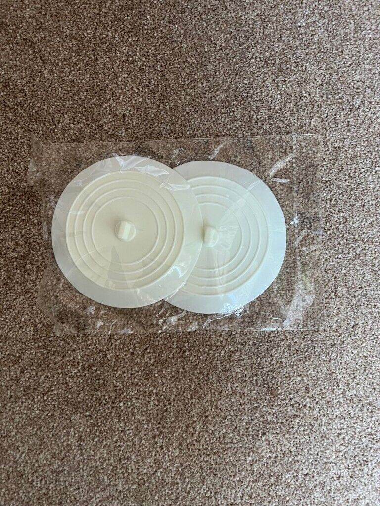 Drain covers, six inch, two pack, brand new and unopened