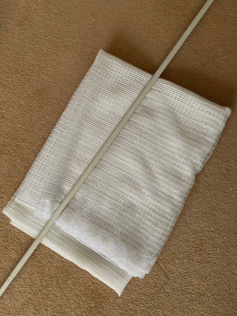 Weighted Net Curtain and Rod