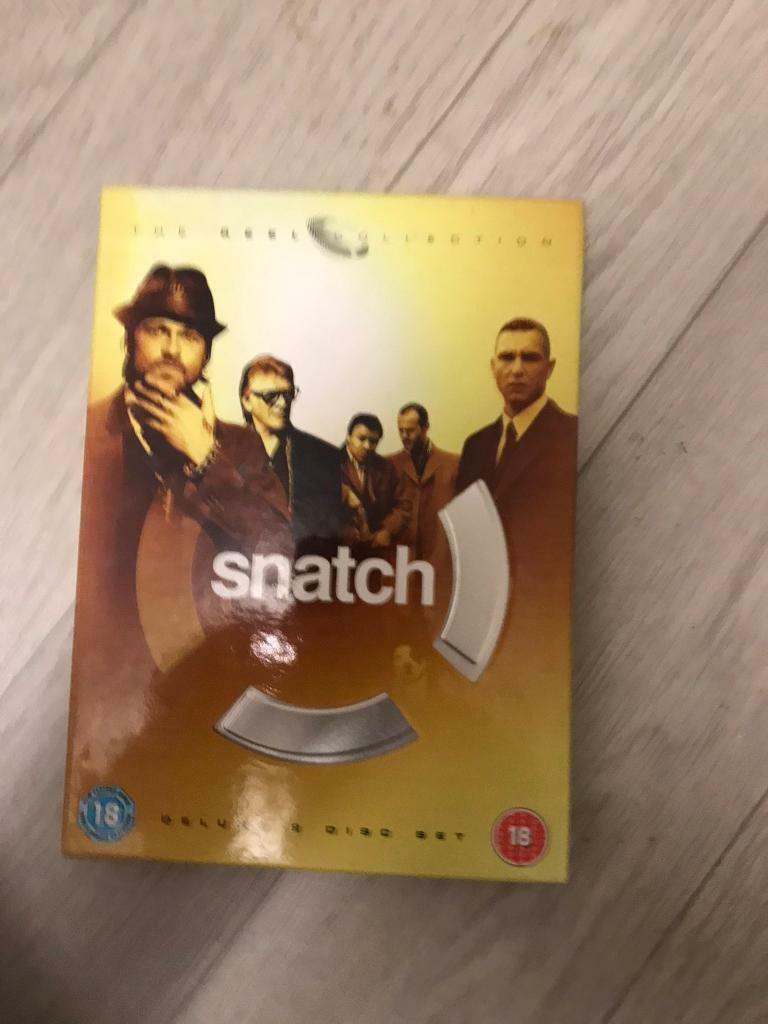 SNATCH DVD DELUXE DISC SET 2 DISC 
