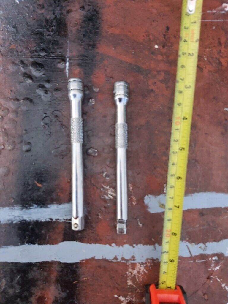 Halfords and Halfords advanced 3/8 inch drive socket extension bars 