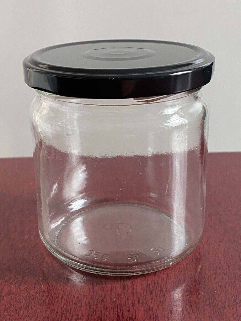  High Quality Glass Jars with Metal Lids