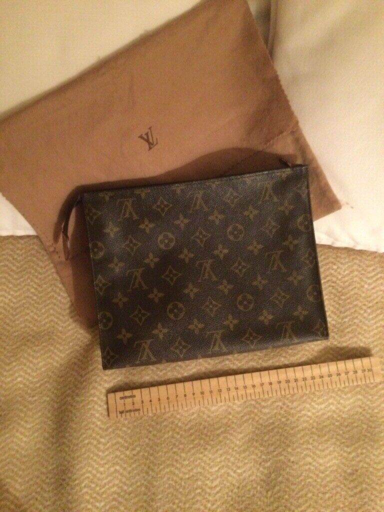 Louis Vuitton  vintage toiletries/ make- up bag