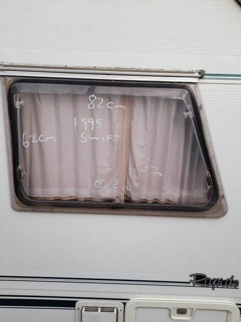 1995 swift caravan offside window 