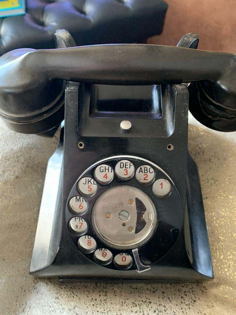 Vintage Bakelite telephone 