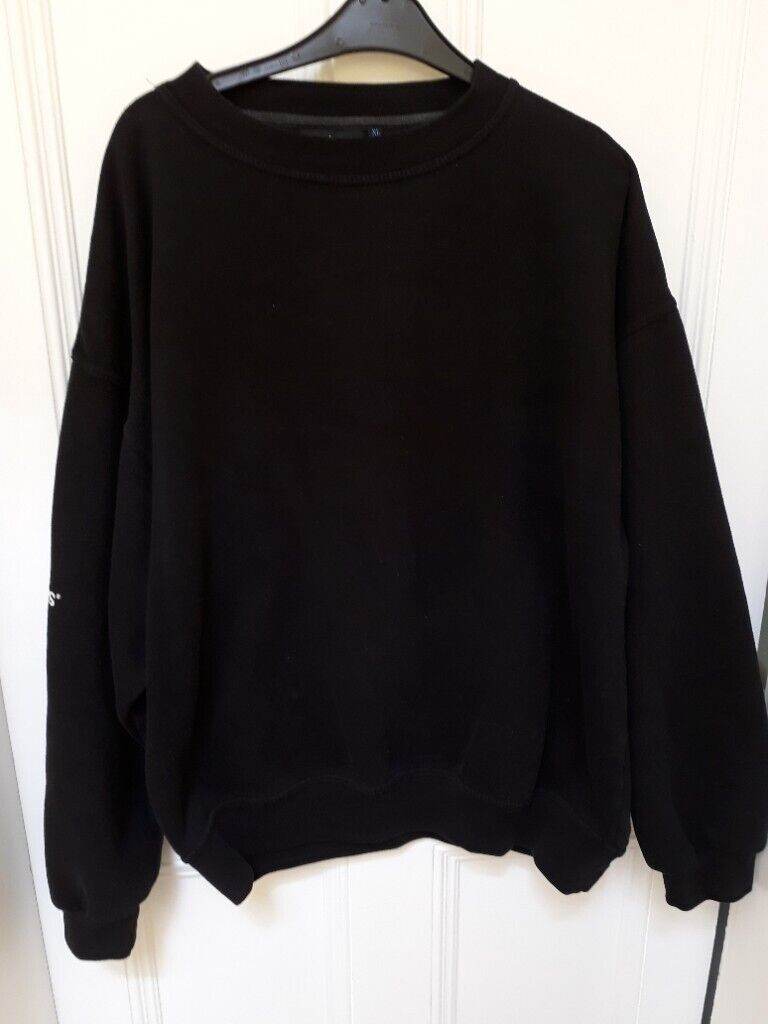 Black Jumper with Fosters logo (XL)