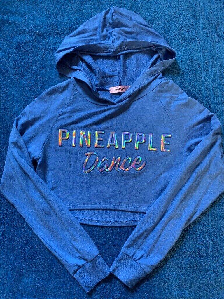 Pineapple Dance Studio Lightweight Hooded Crop Top Age 9-10 Years IP1
