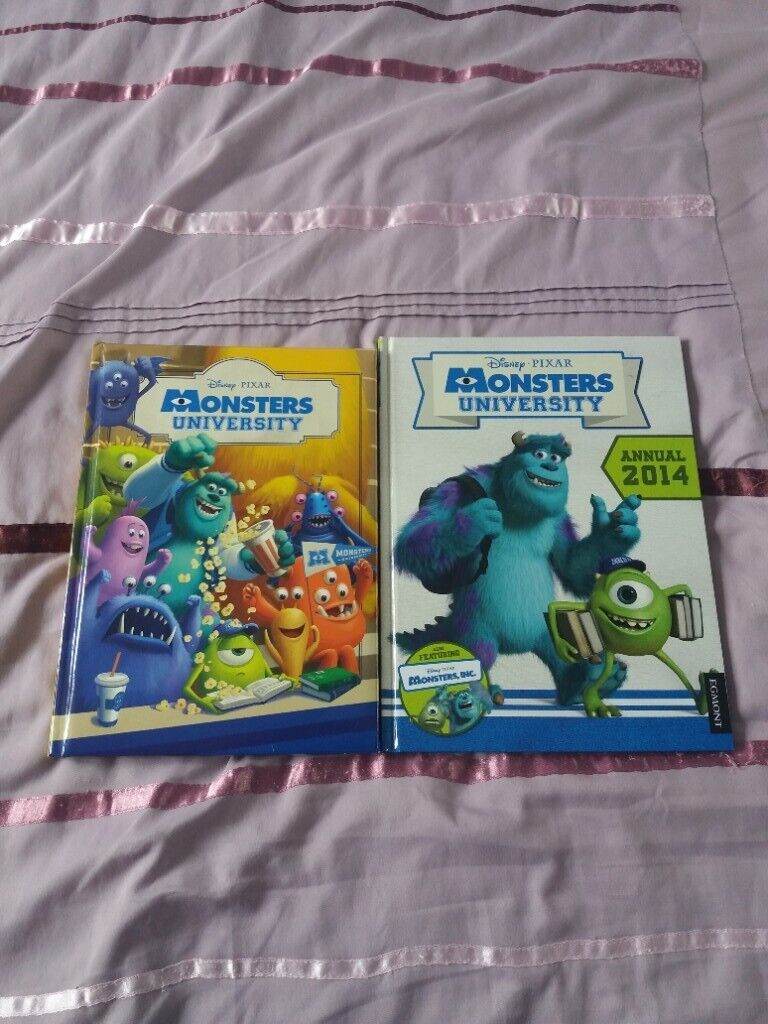 Monsters University Books - perfect condition