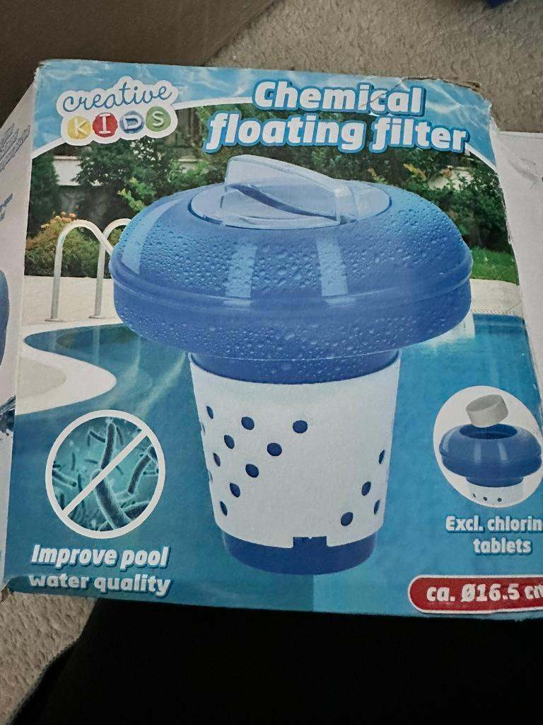 Floating chemical dispenser for hot tub or pool 