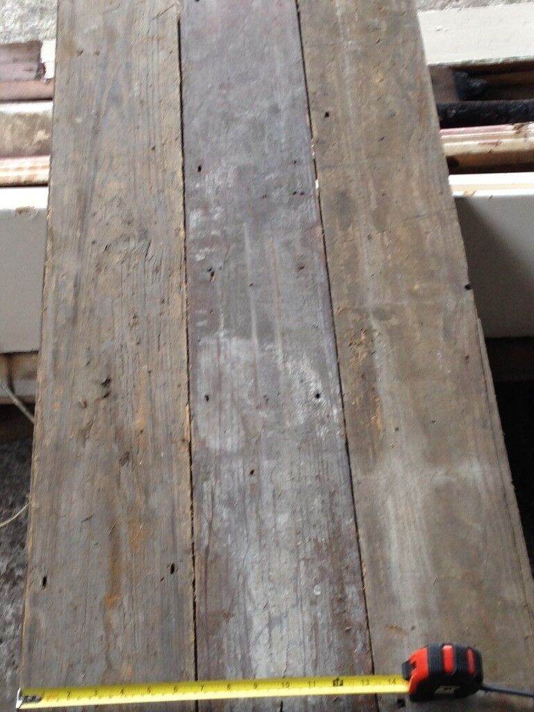 Reclaimed Victorian Pine Floorboards