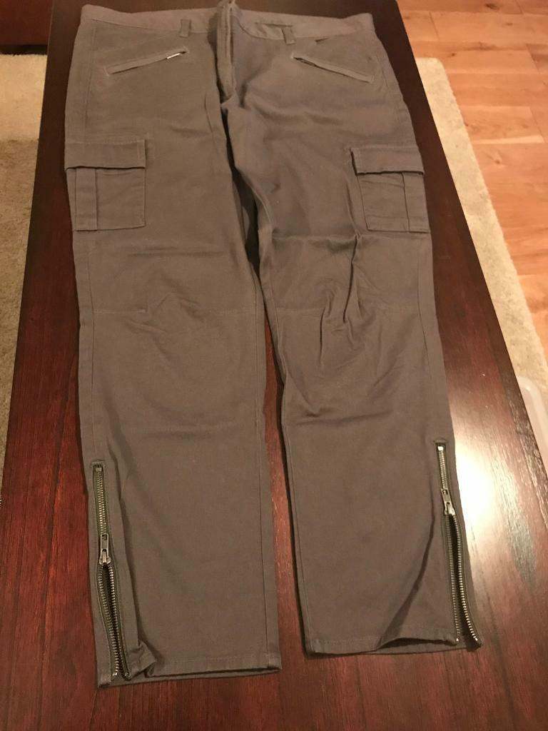 The White Company Brand new with tags size 16 khaki skinny cargo trousers. 