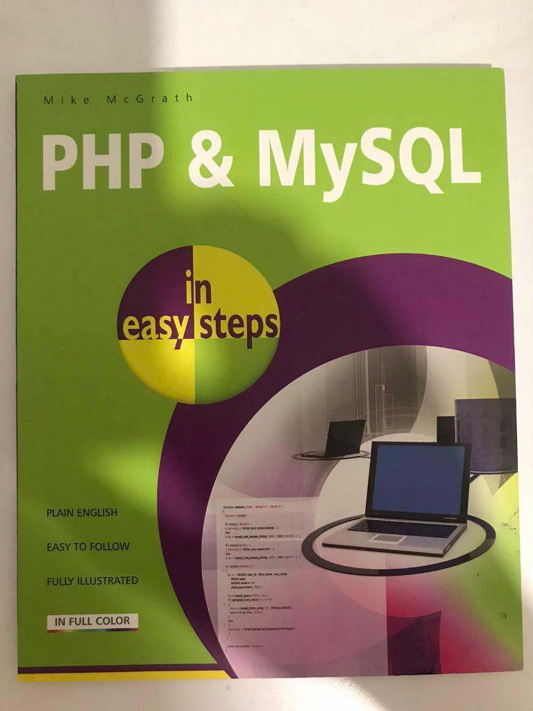 In easy step PHP 7, JavaScript, PHP & MySQL Book - New