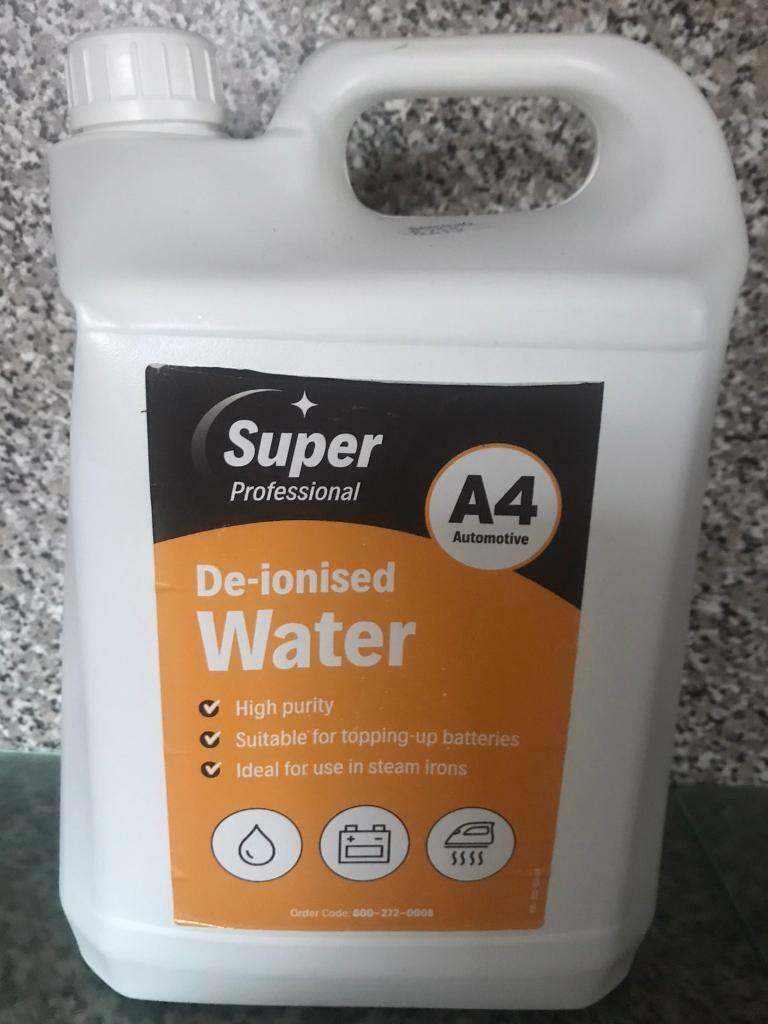 De ironised water 5 litre 