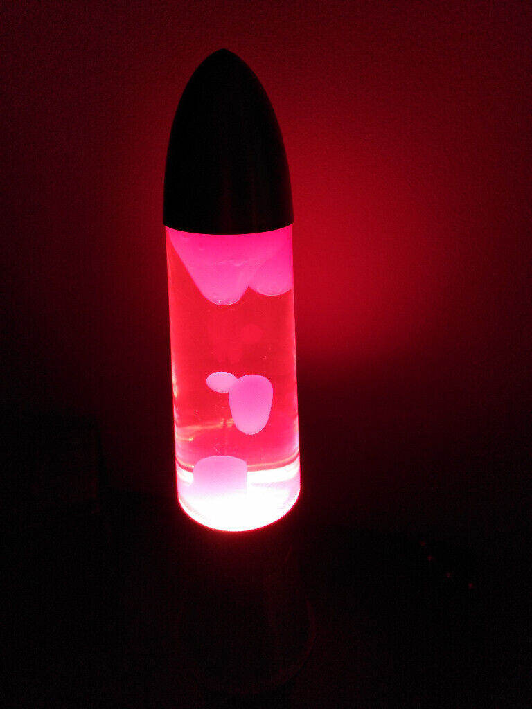 dezac rocket lava lamp, relaxing/wellbieng/chillaxing/retro/vintage decor