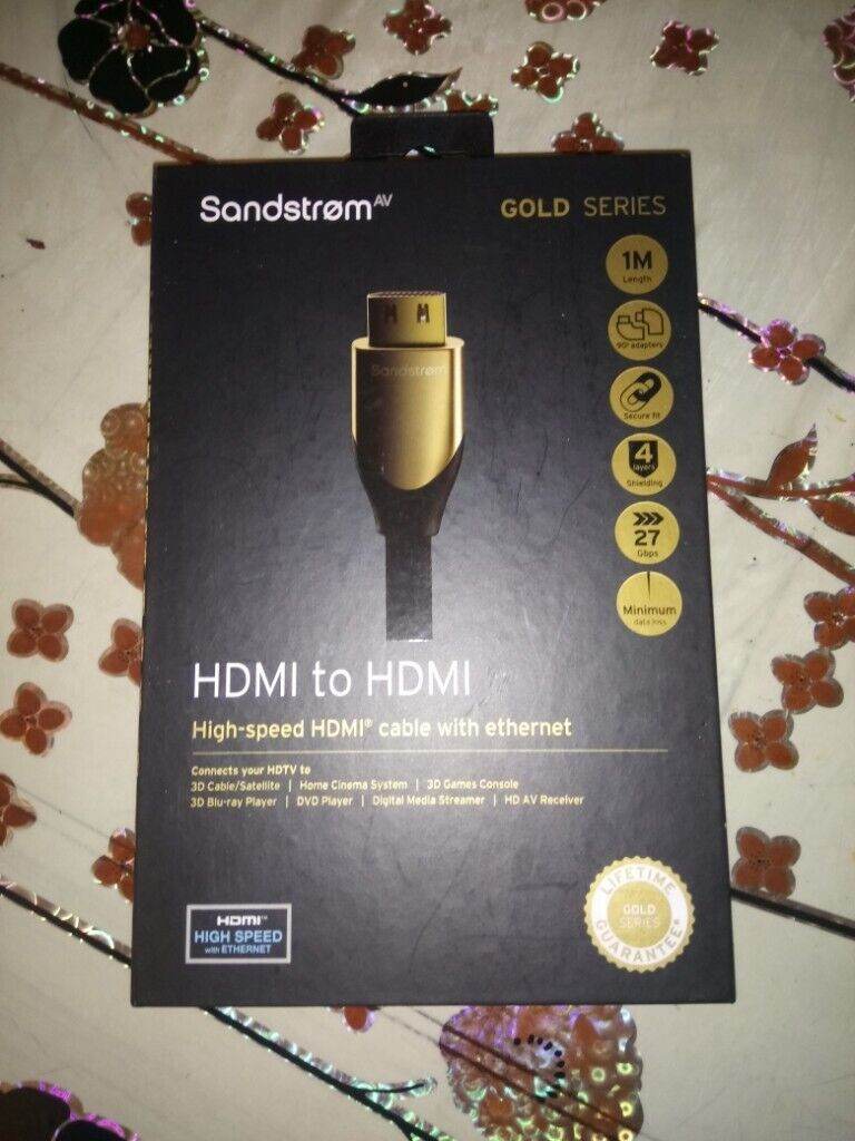 Brand New Sandstrom HDMI to HDMI Special for Ultra 4k HD