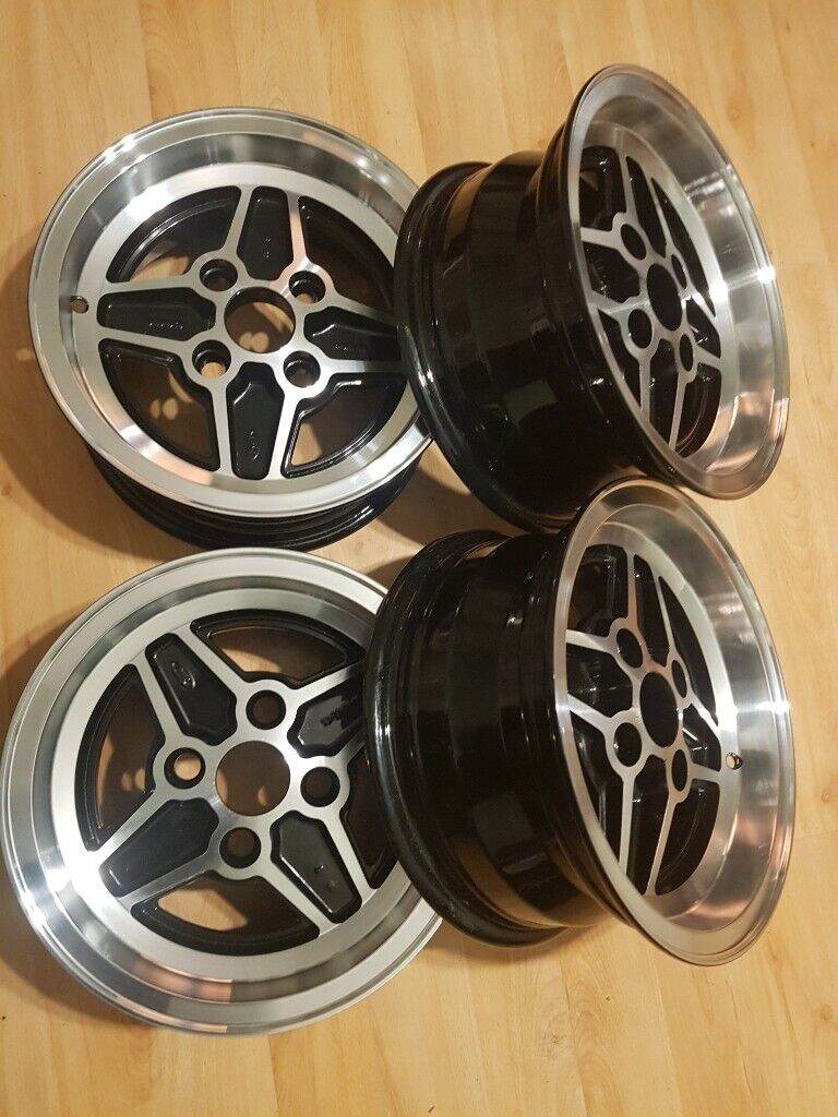 MK2 FORD CAPRI RS ALLOYS- DIAMOND CU