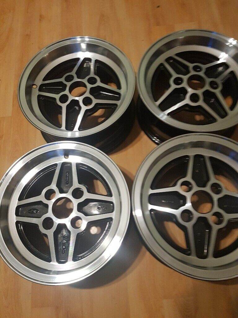 MK2 FORD CAPRI RS ALLOYS- DIAMOND CU