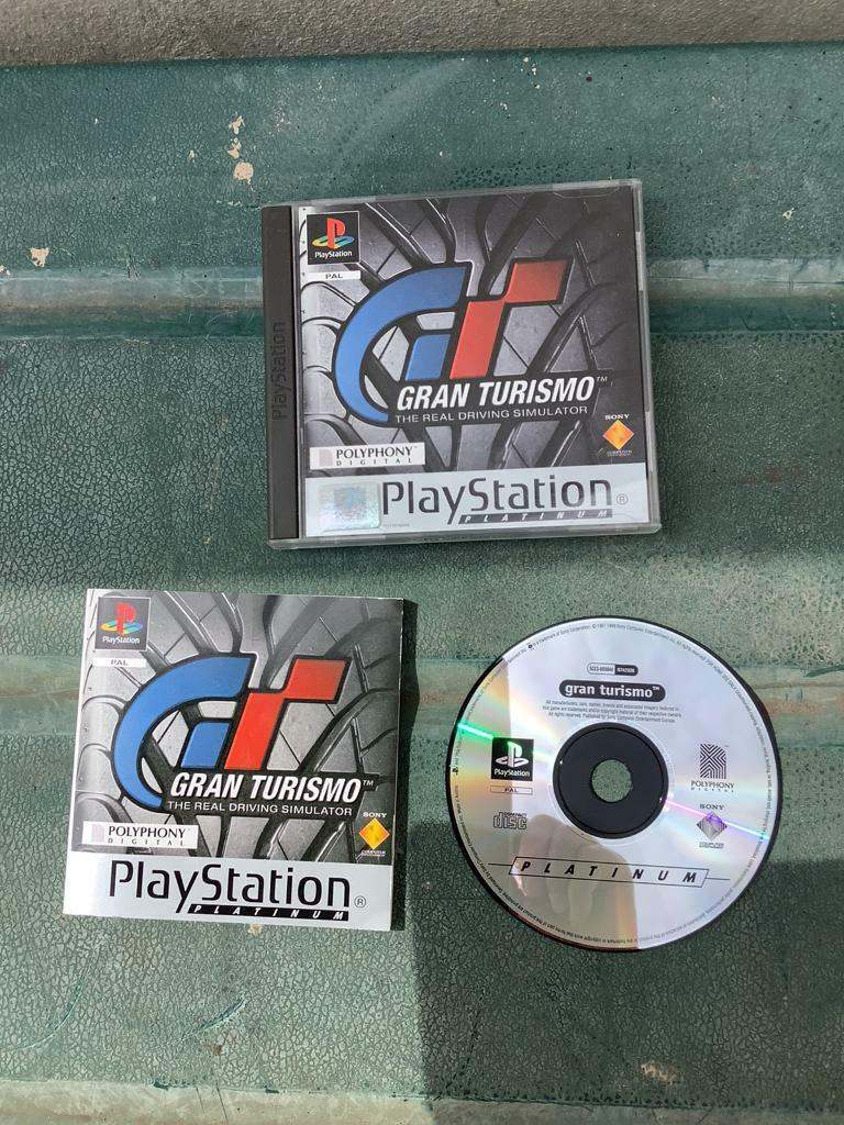 PlayStation one platinum gran turismo 