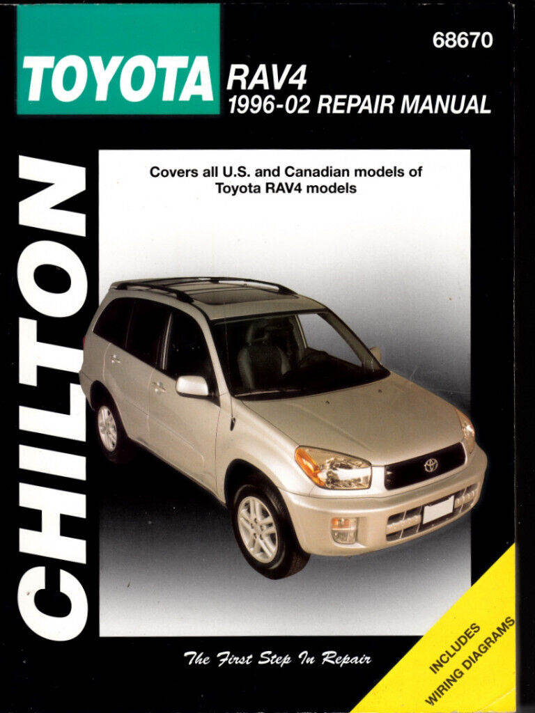 CHILTON TOYOTA RAV4 REPAIR MANUAL 1996 - 2002