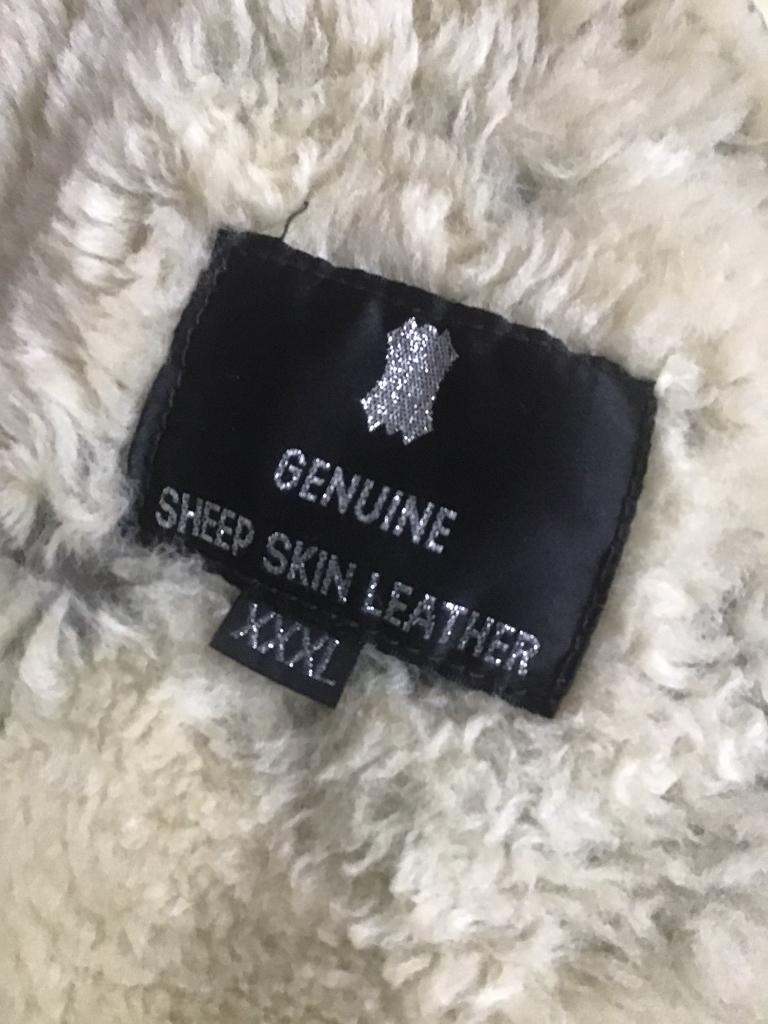 image for Genuine sheep skin Coat XXXL EXCELLENT CONDITION. 