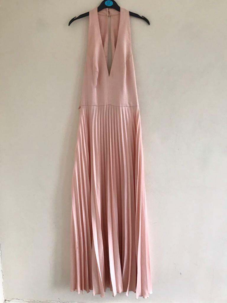 ASOS stunning floor length bridesmaid dress gown wedding outfit 