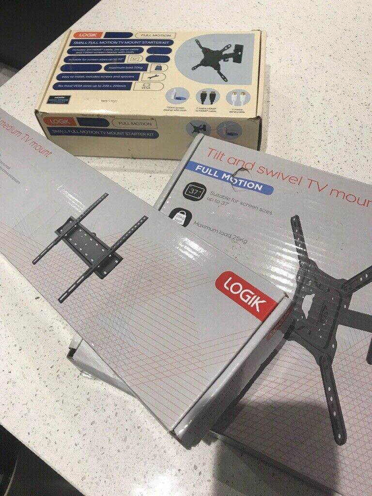 image for * NEW / BOXED *  LOGIK TELEVISION WALL MOUNTS