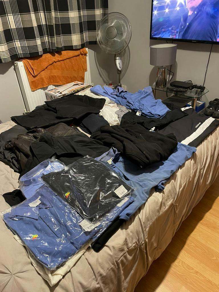 Mens clothes 30 plus items Job lot 