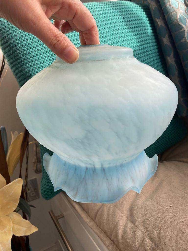 Vintage glass Ceiling light shade 