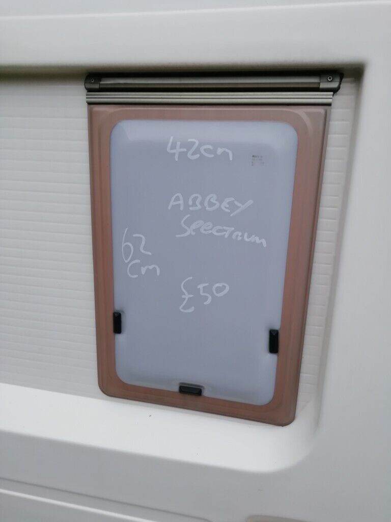 Abbey spectrum Caravan bathroom window