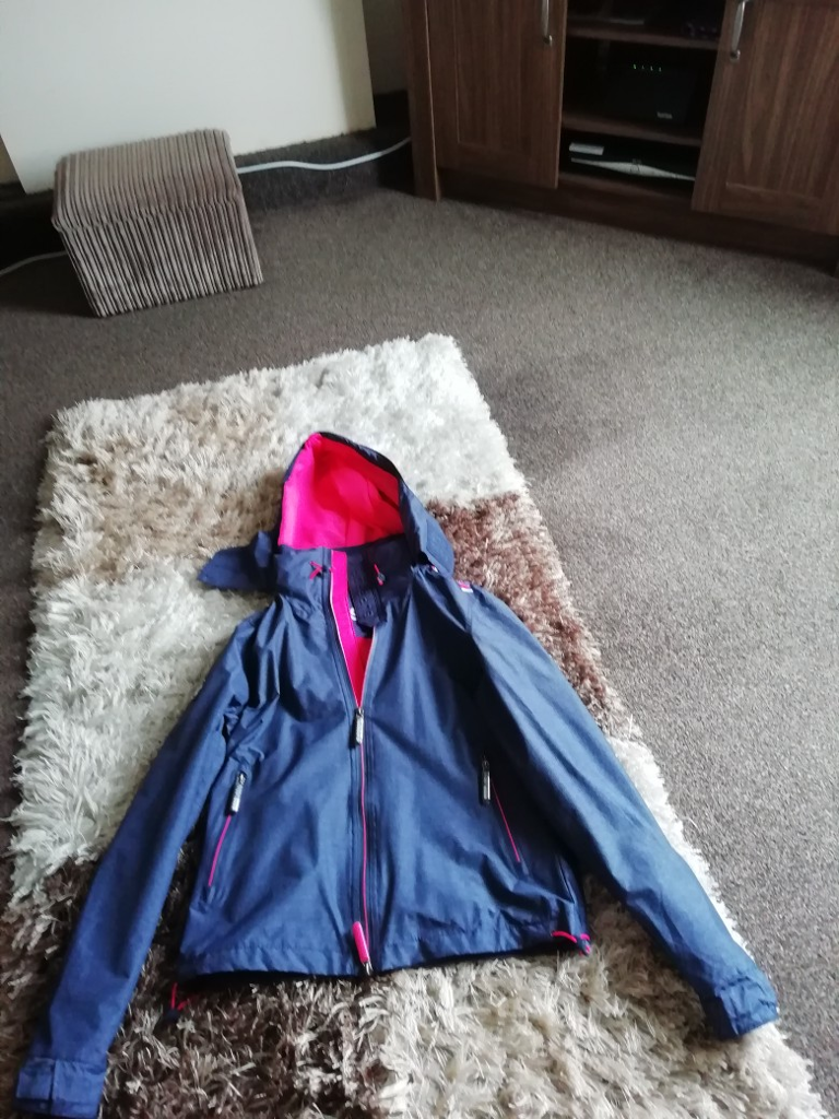 New superdry coat size 12  never wore