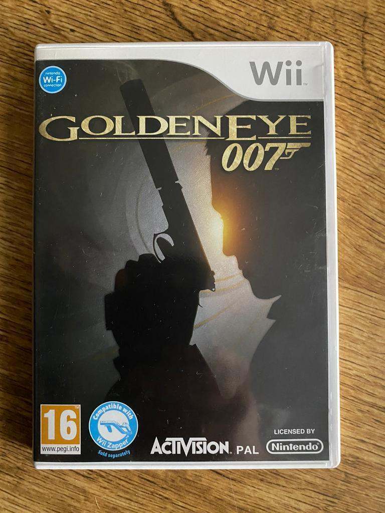 Nintendo Wii goldeneye 007 James Bond game