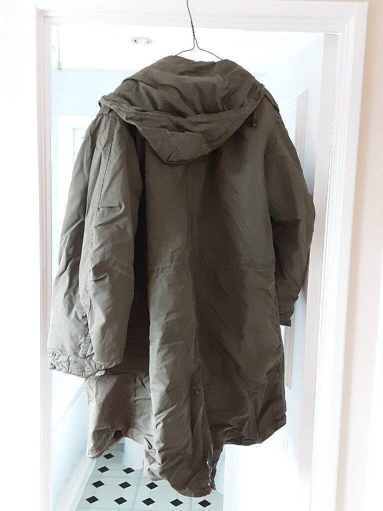 Ex Army Parka in good condition.