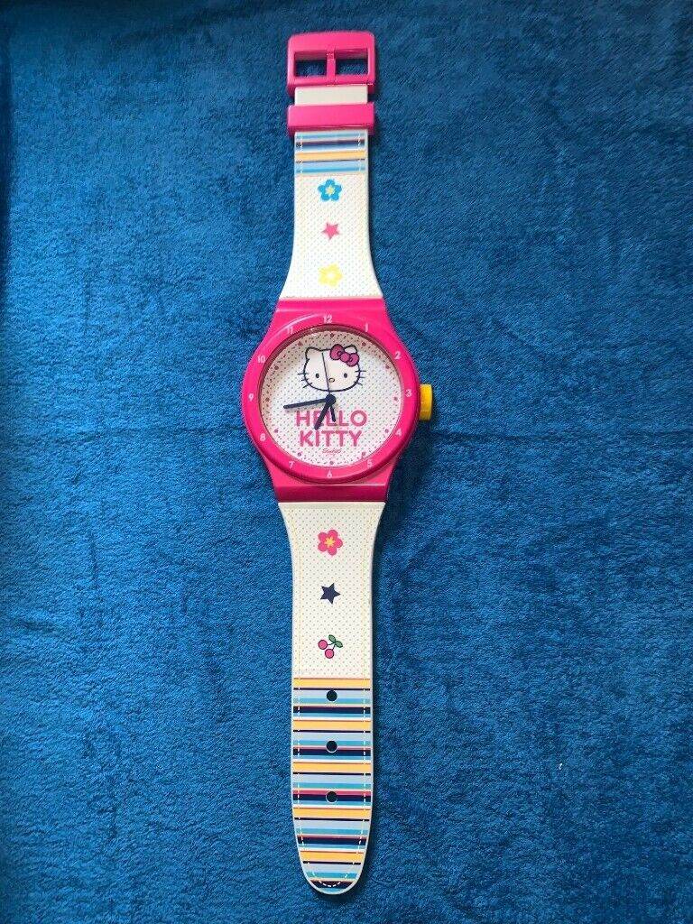 Hello Kitty 3 Feet Tall Watch Wall Clock IP1