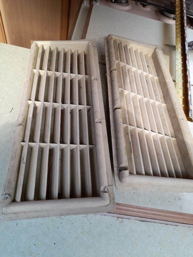 Pair of caravan fridge Vents 